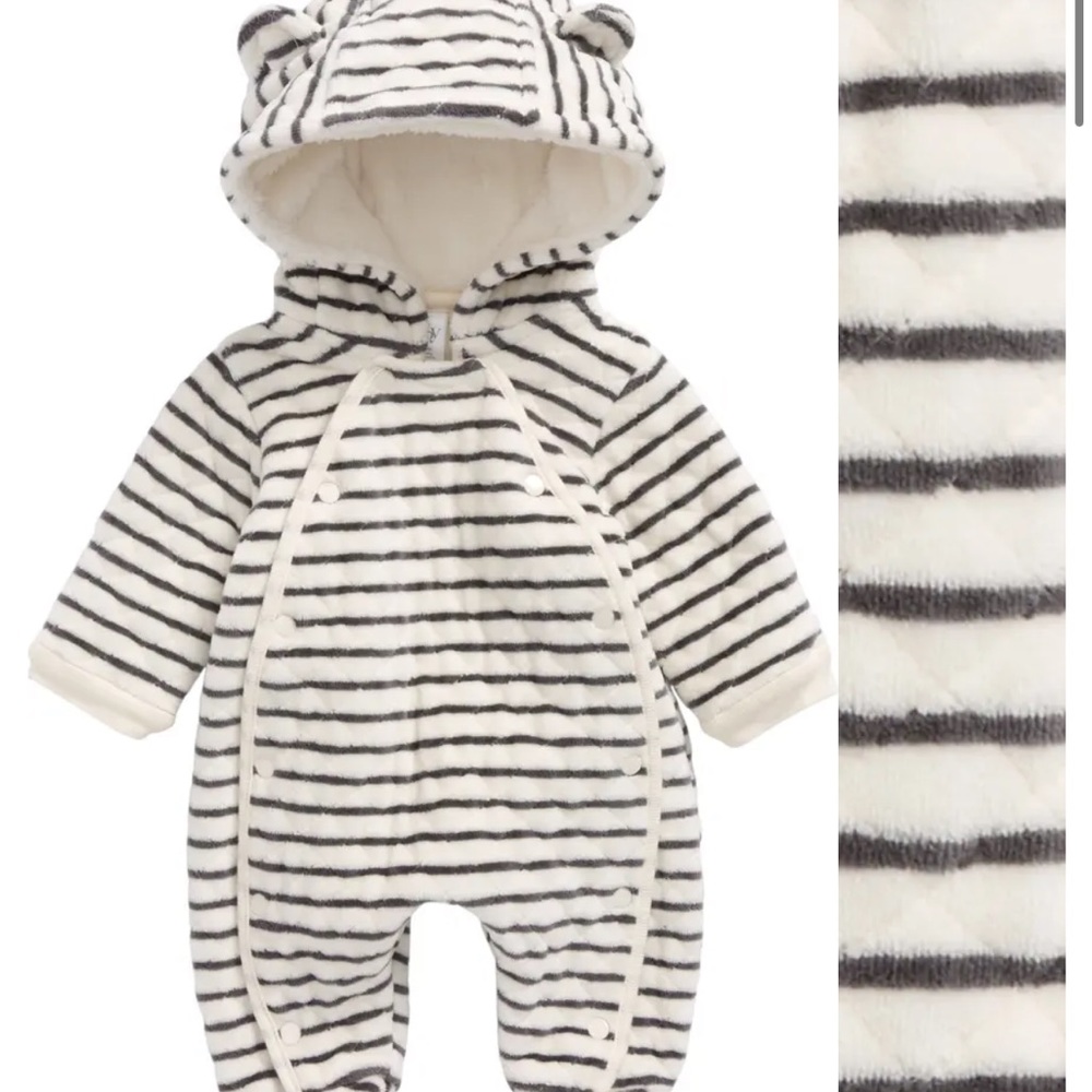 Snap up warm footies 6 months